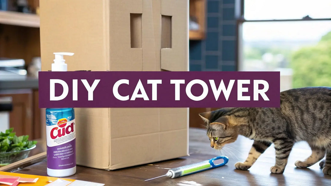 A Purr-fectly Fun Project: Your DIY Cardboard Cat Tower - FloofChonk