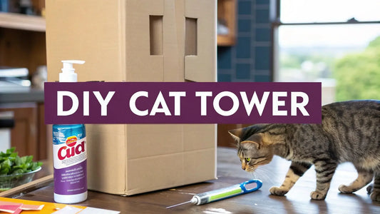 A Purr-fectly Fun Project: Your DIY Cardboard Cat Tower - FloofChonk