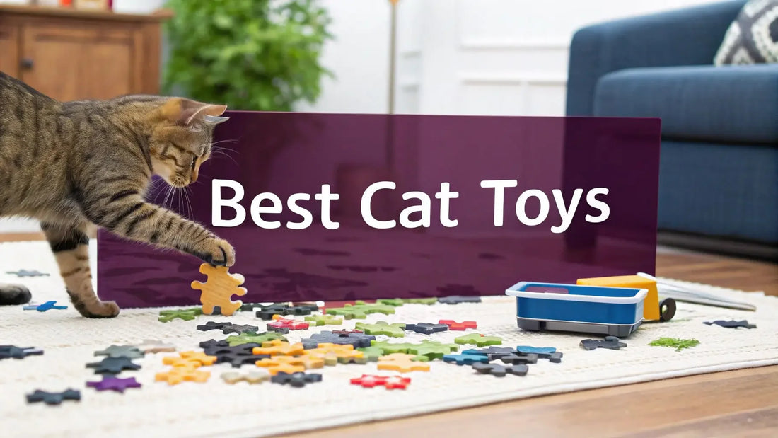 Floofie's Guide to the Best Cat Toys for Indoor Cats 🐾 - FloofChonk