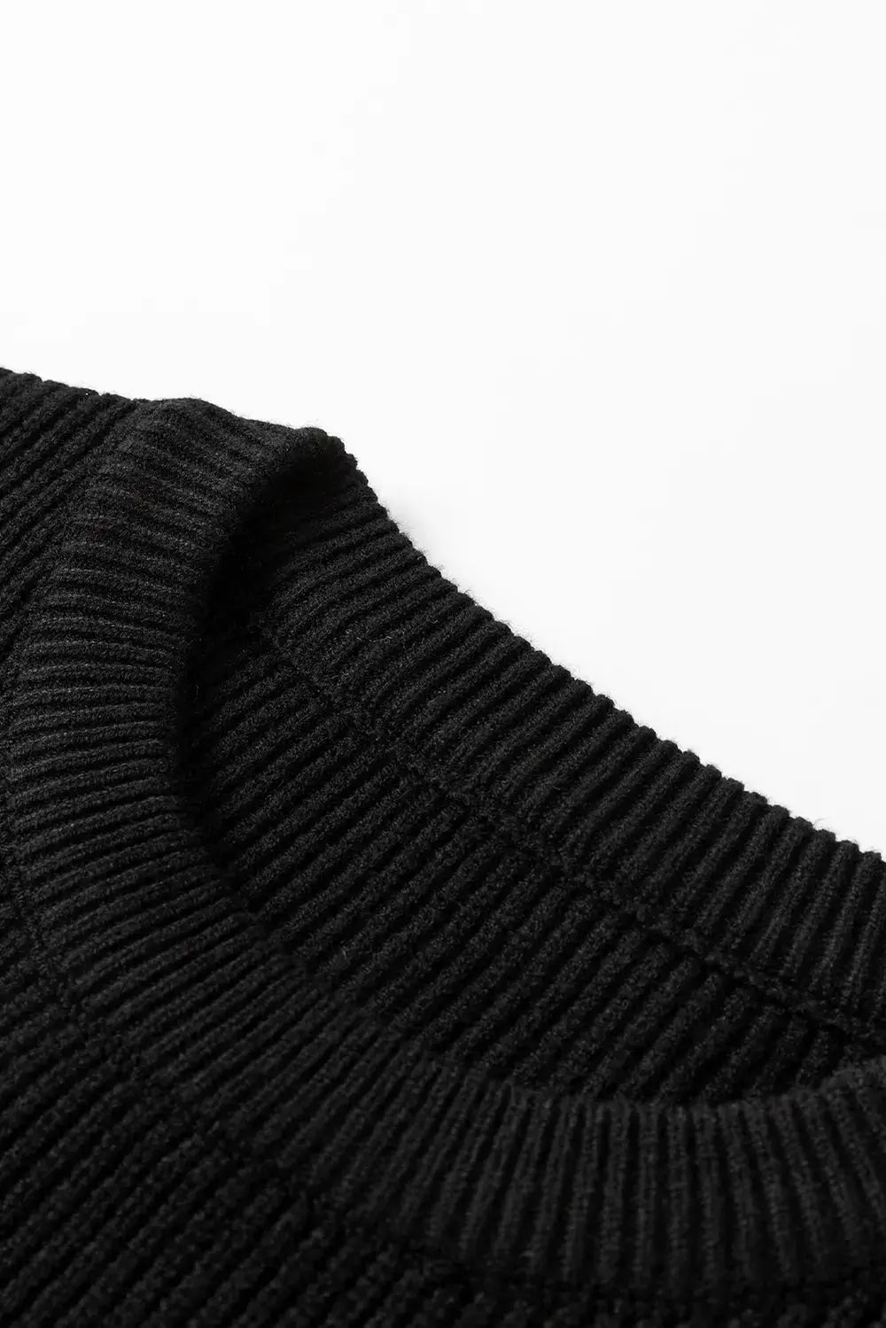 HELLO PUMPKIN Round Neck Long Sleeve Sweater - FloofChonk