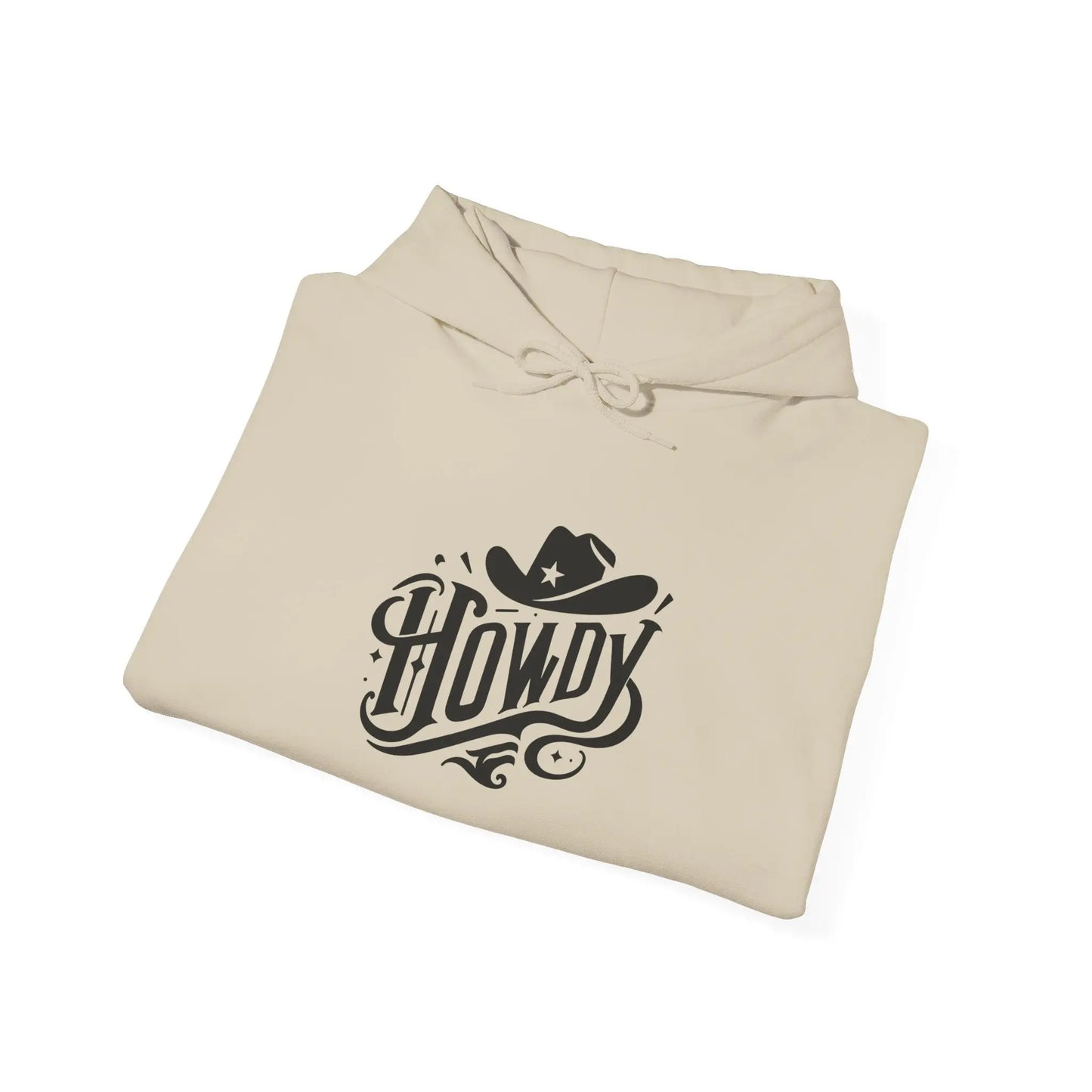 Cozy Howdy Unisex Hoodie Sweatshirt - Fall Winter Casual Wear Gift for Men Women Teens Printify