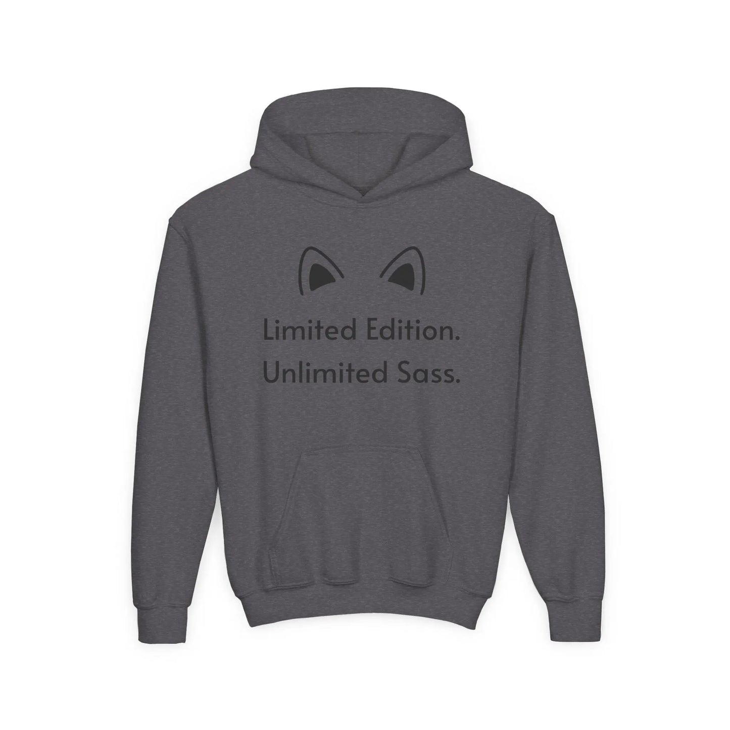 Limited Edition, Unlimited Sass Youth Hoodie Printify