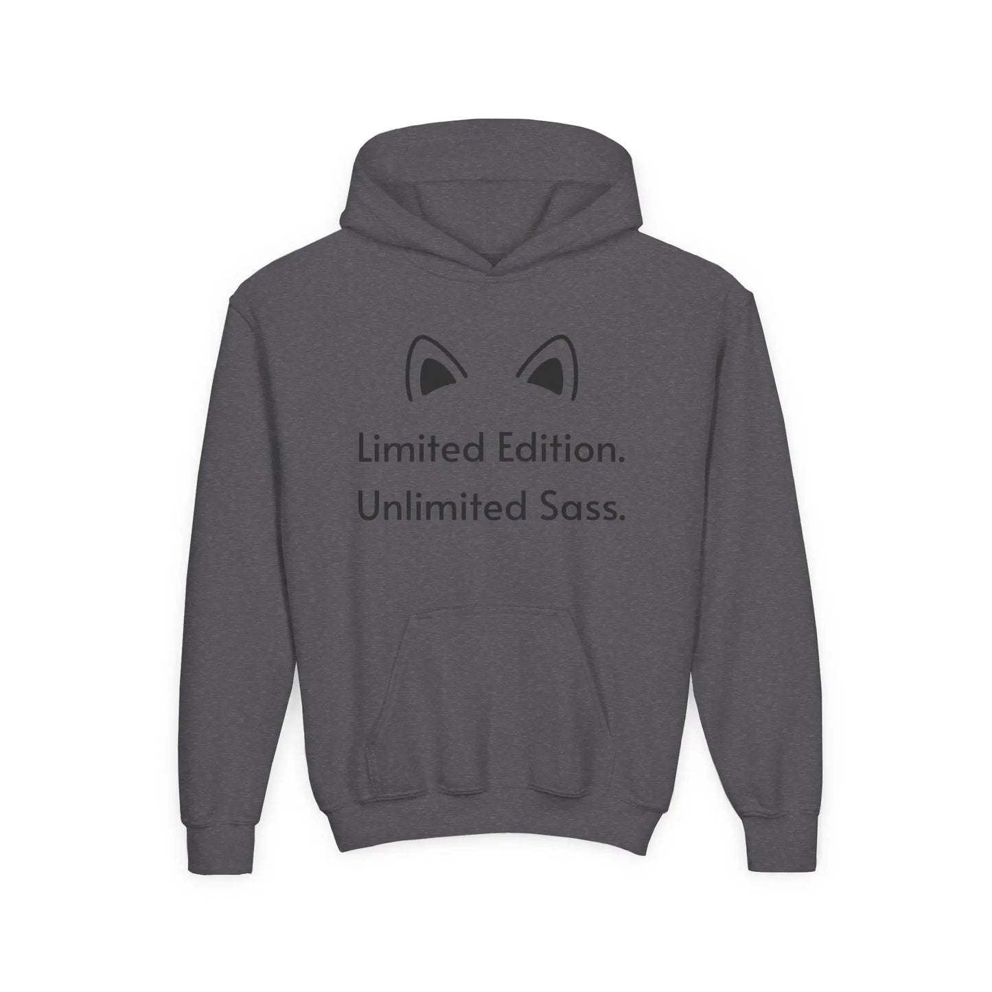 Limited Edition, Unlimited Sass Kids Hoodie- FloofChonk Exclusive - FloofChonk
