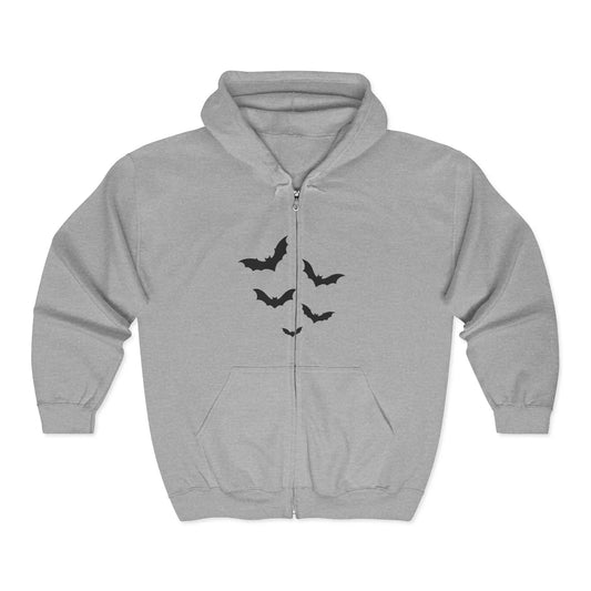 Gothic Bat Hoodie - Cozy Halloween Sweatshirt - FloofChonk