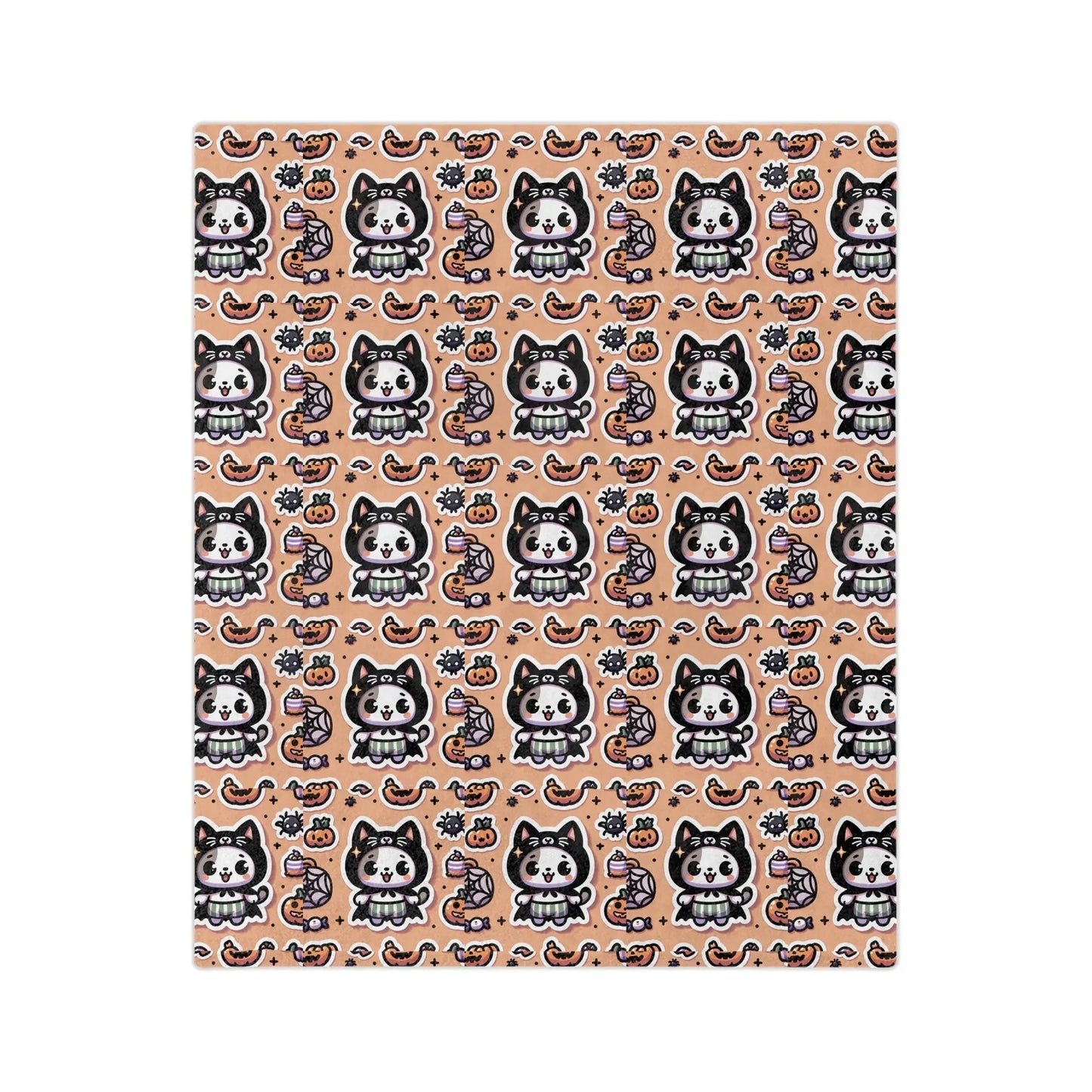 Velveteen Blanket - Cute Animal Themed Cozy Decorative Throw for Kids and Teens - FloofChonk