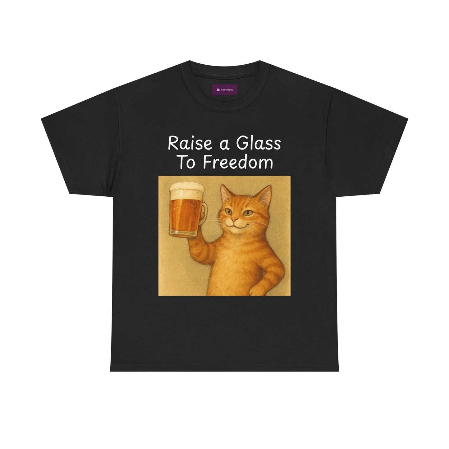 Funny Cat T-Shirt Printify