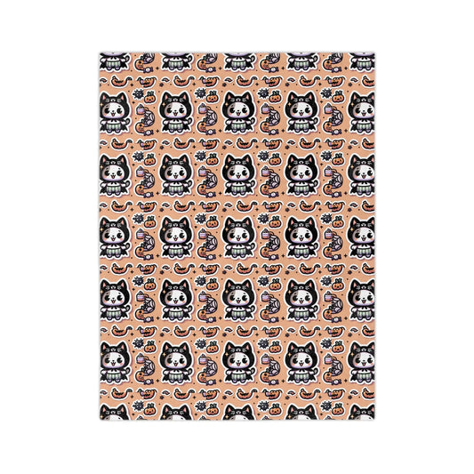 Velveteen Blanket - Cute Animal Themed Cozy Decorative Throw for Kids and Teens - FloofChonk