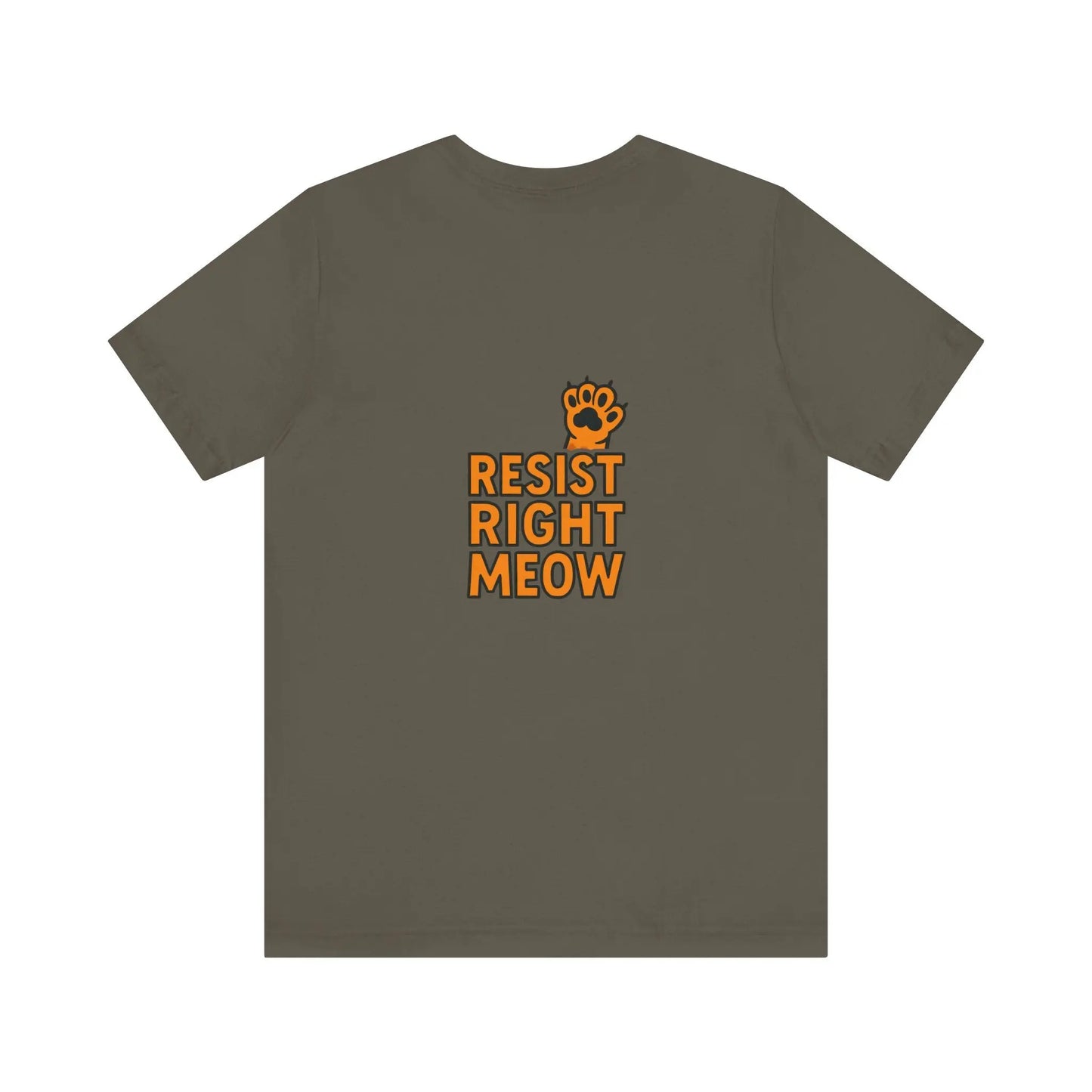 Purrlitical Activist T-Shirt Printify