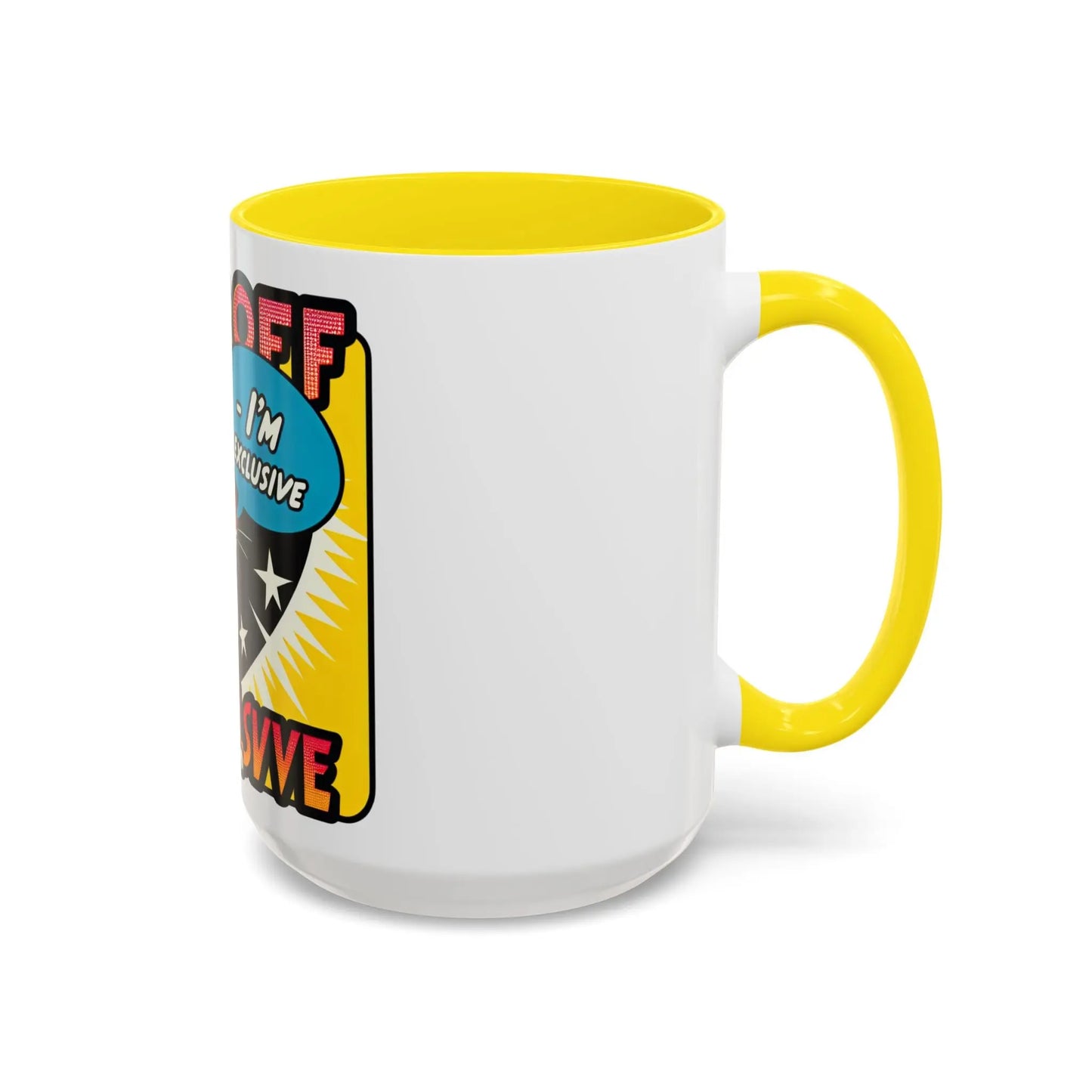 Exclusive Cat Coffee Mug - Paws Off Design, Funny Mugs - FloofChonk Exclusive Printify