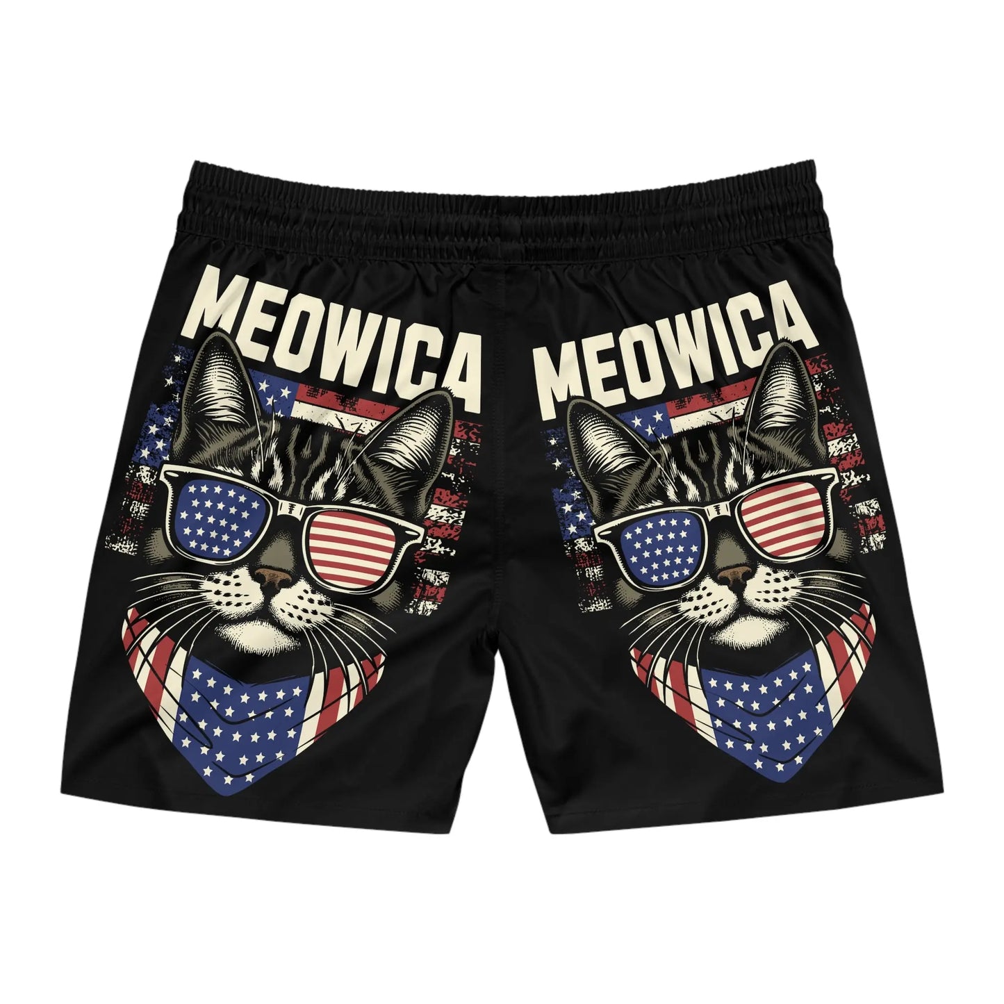Swim Trunks MEOWICA Design Printify