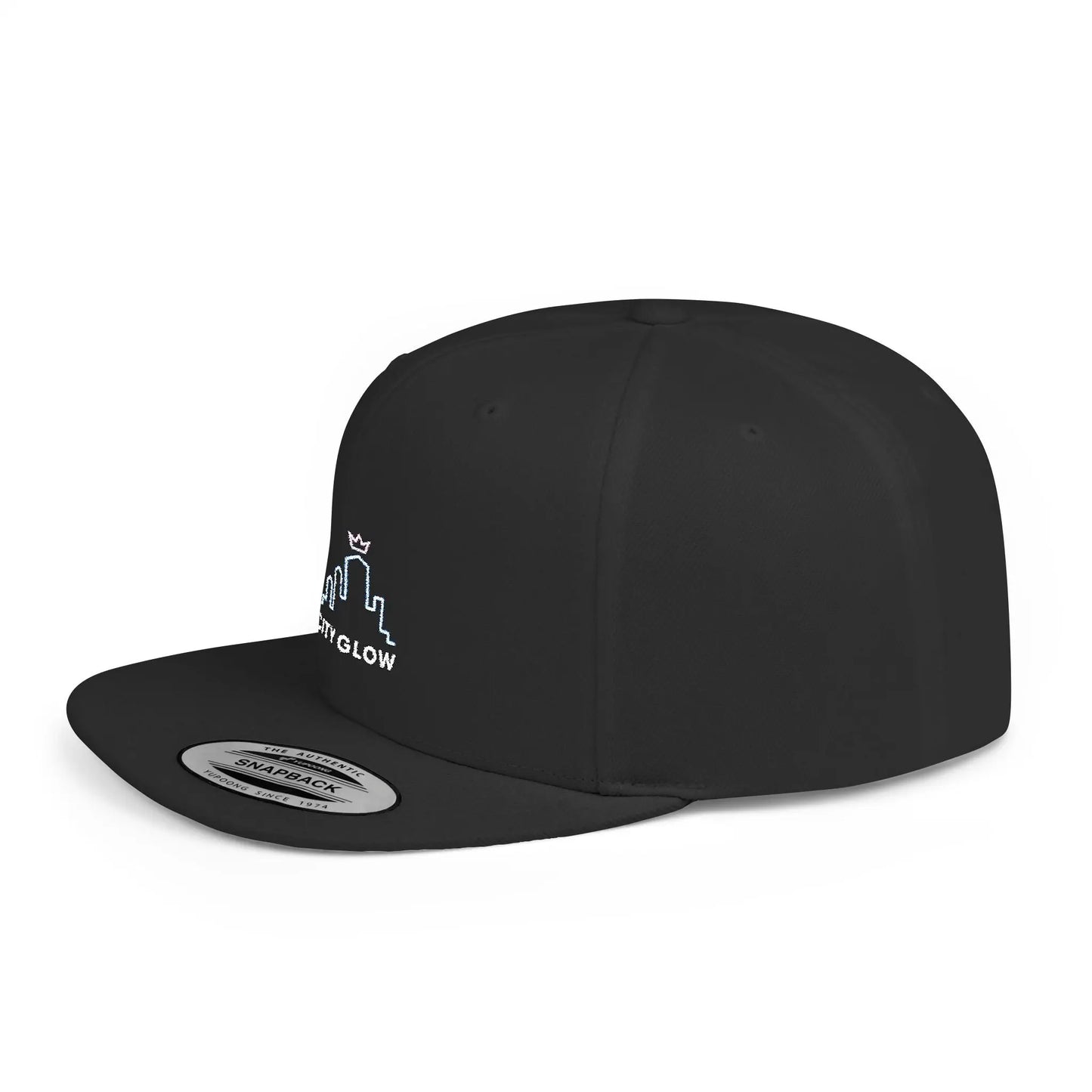 Flat Bill Snapback Hat, Stylish Trendy Cap for All Occasions, Streetwear Accessory, Outdoor Events, Casual Wear Printify