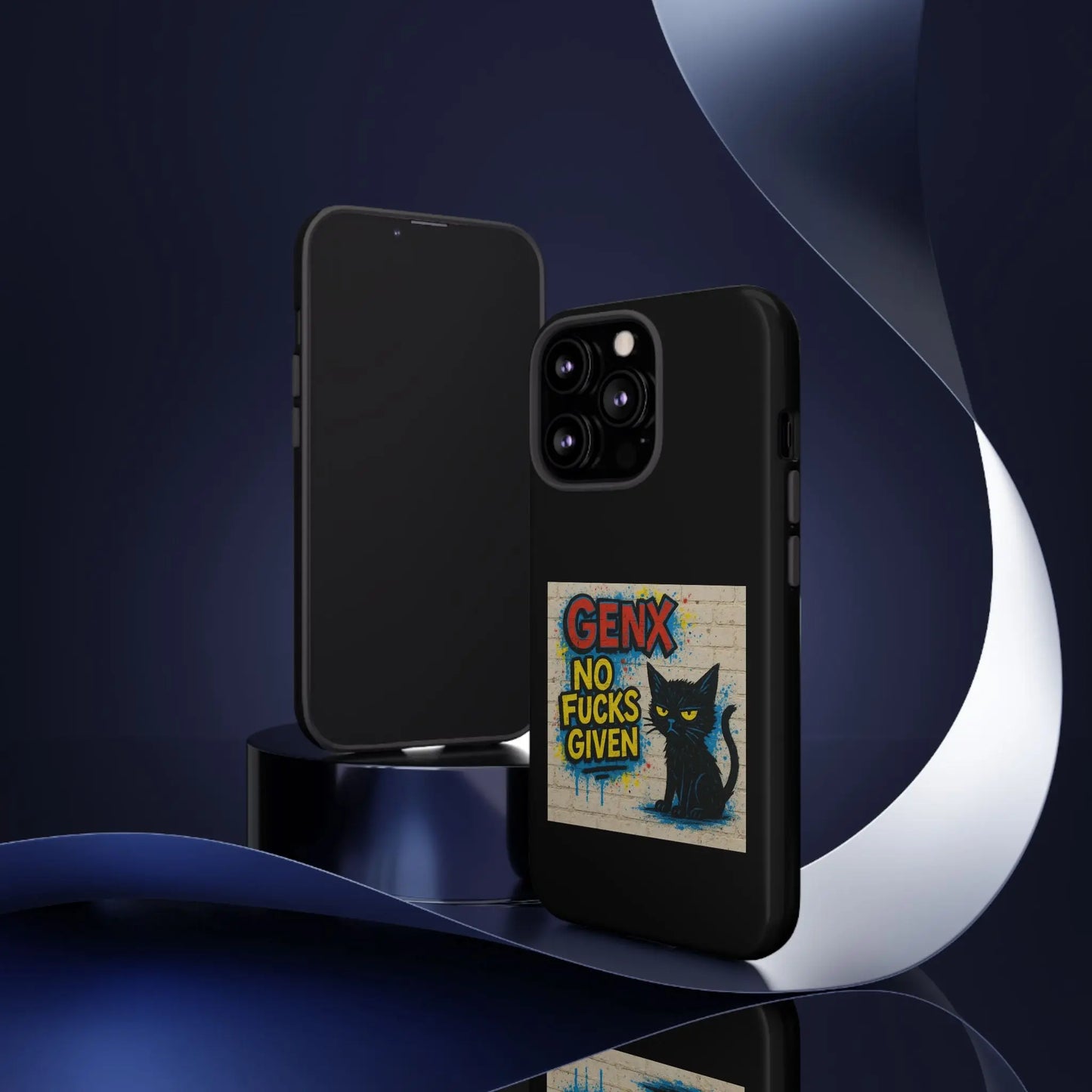 Phone Case - Bold Cat Design, Unique Gift for Cat Lovers Printify