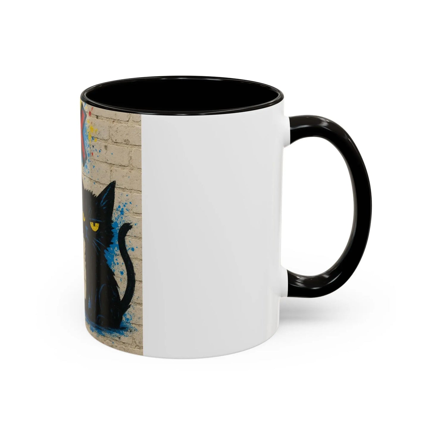 Graffiti Cat Mug Printify