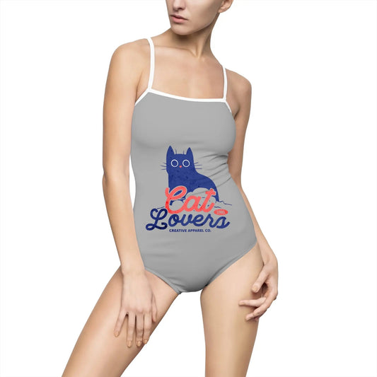 Cat Lovers Women's One Piece Swimsuit - FloofChonk