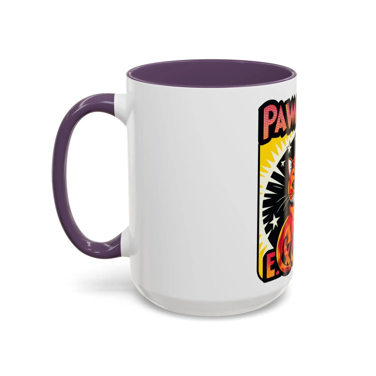 Exclusive Cat Coffee Mug - Paws Off Design, Funny Mugs - FloofChonk Exclusive Printify