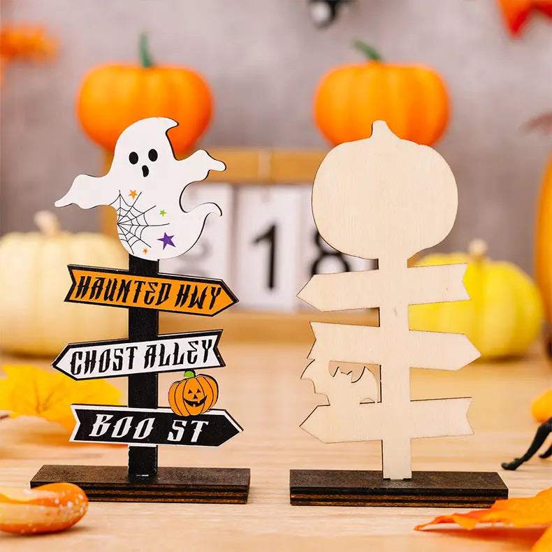 2-Piece Halloween Element Decor Ornaments - FloofChonk
