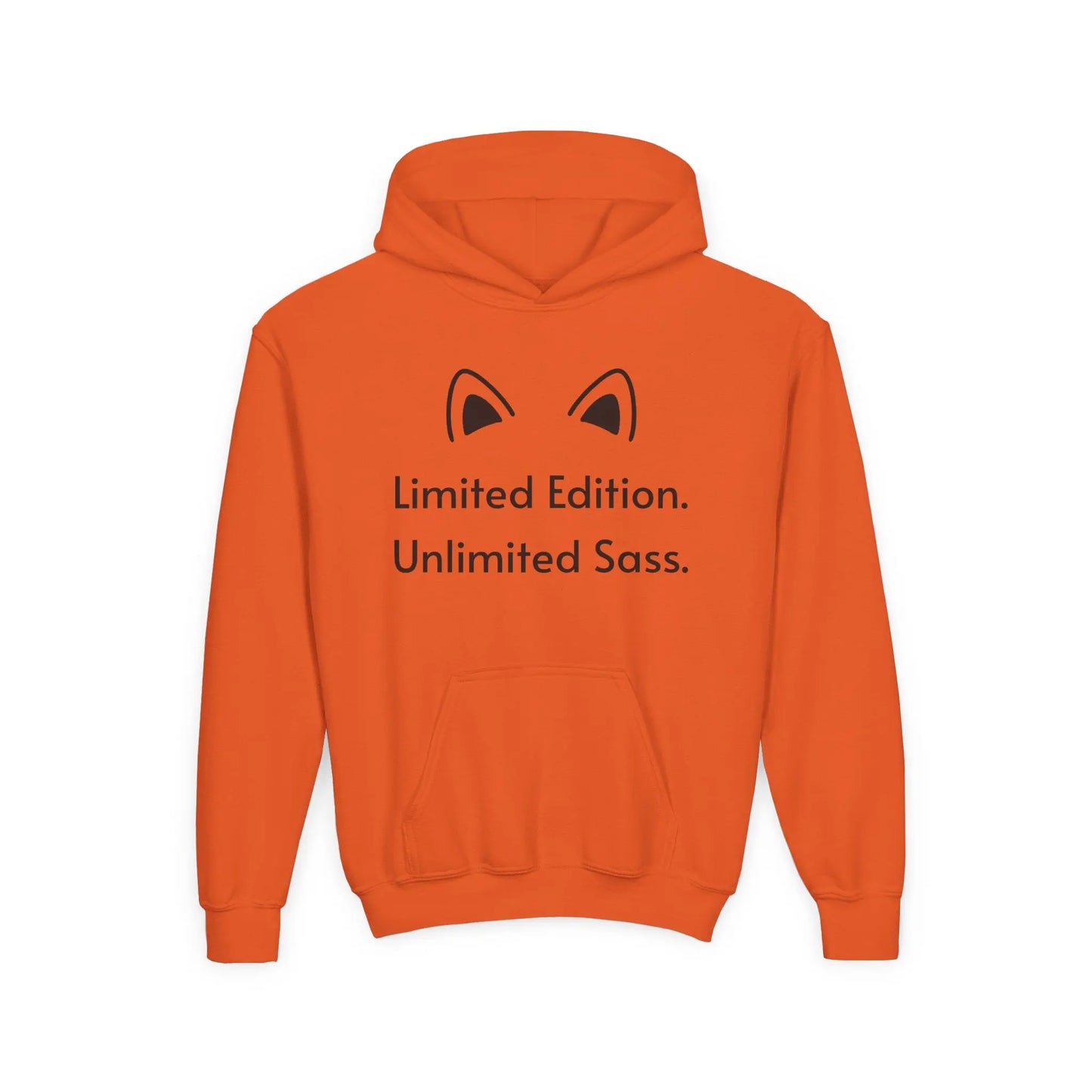Limited Edition, Unlimited Sass Youth Hoodie Printify