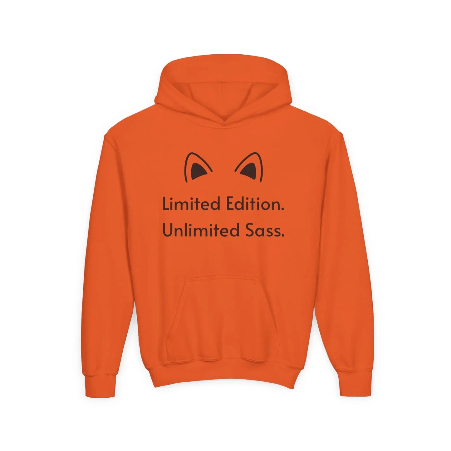 Limited Edition, Unlimited Sass Kids Hoodie- FloofChonk Exclusive - FloofChonk