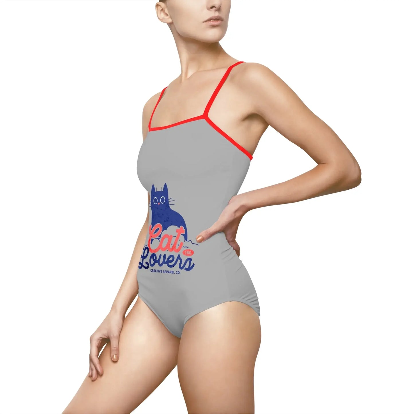 Cat Lovers Women's One Piece Swimsuit - FloofChonk