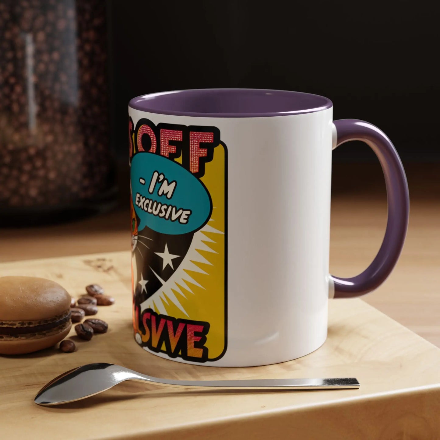 Exclusive Cat Coffee Mug - Paws Off Design, Funny Cat Mug, Gift for Cat Lovers, Coffee or Tea Cup, Birthday or Holiday Gift Printify