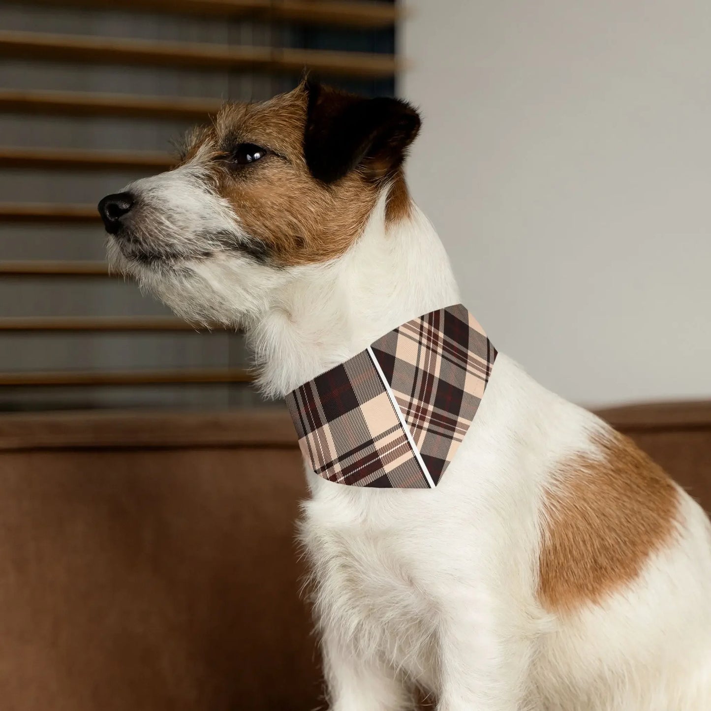 Pet Bandana Collar - Plaid Design - FloofChonk
