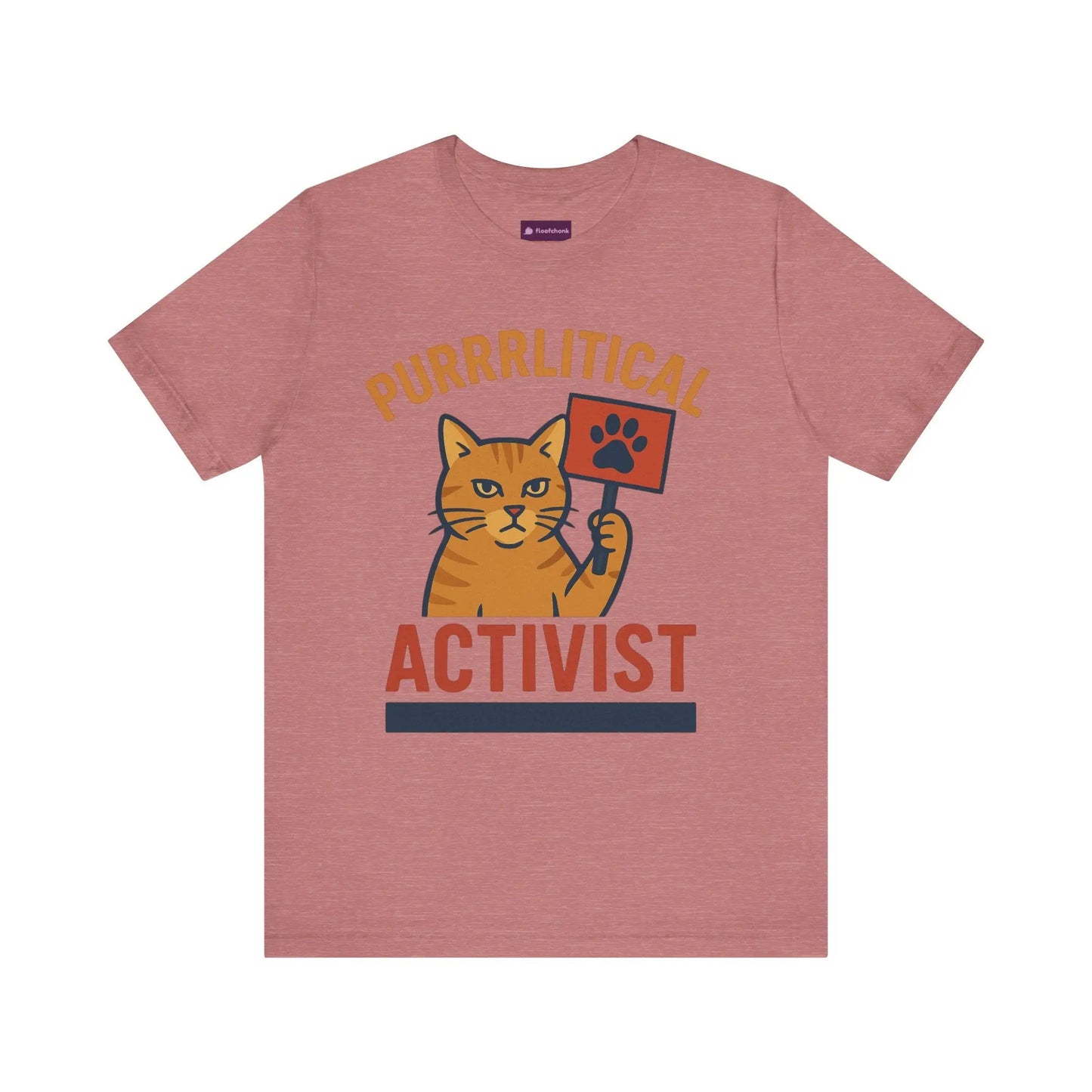 Purrlitical Activist T-Shirt Printify