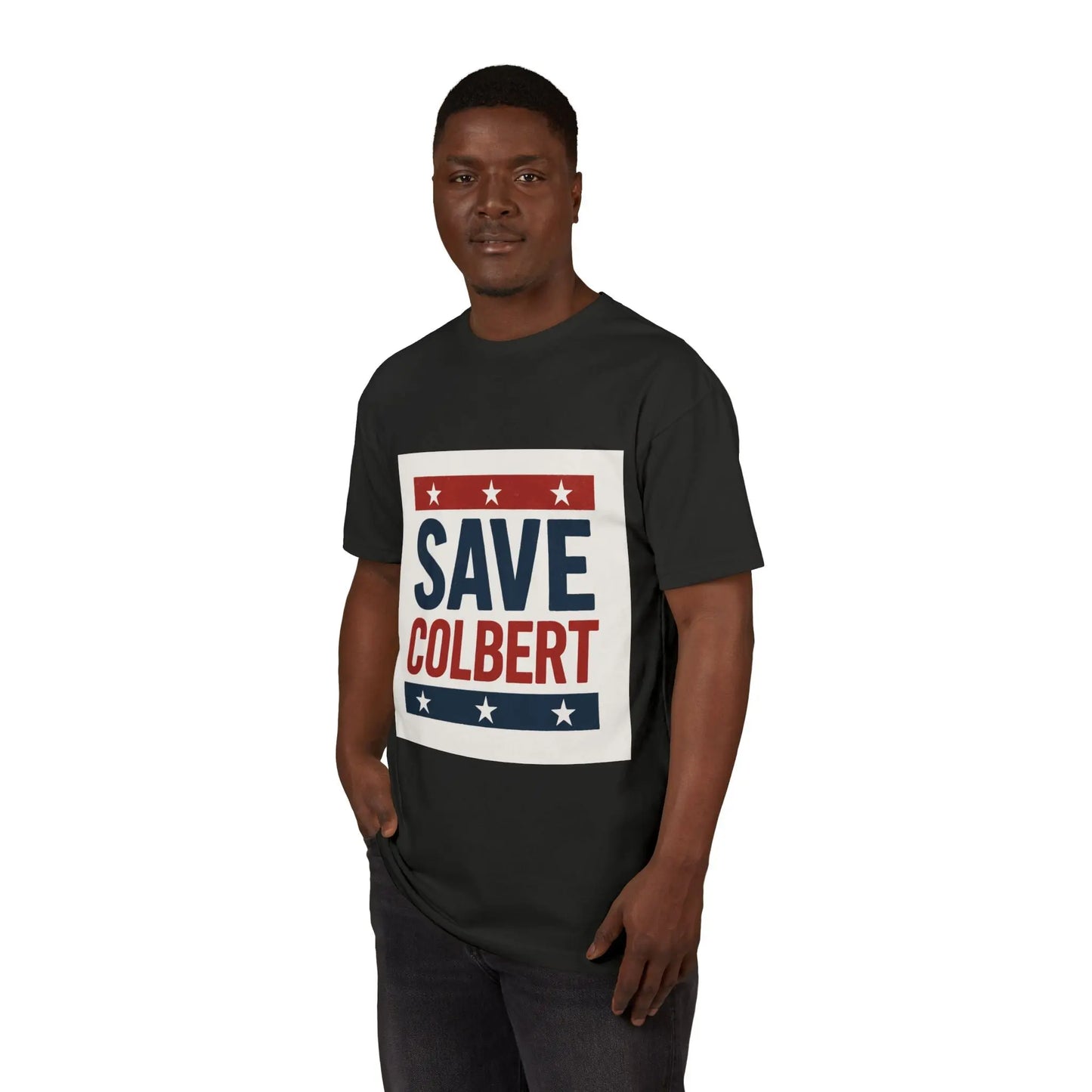 Save Colbert Unisex T-Shirt - Ferris Bueller Style 80s Movie Inspired Resistance Tee Printify