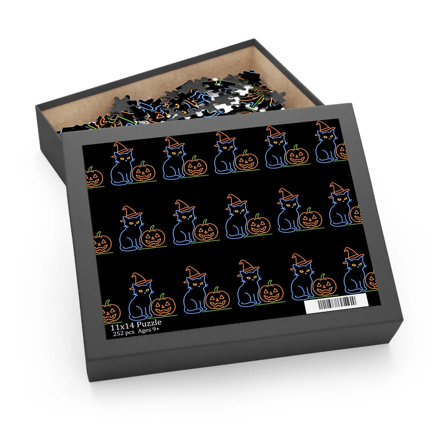 Halloween Cat Puzzle - 500-Piece