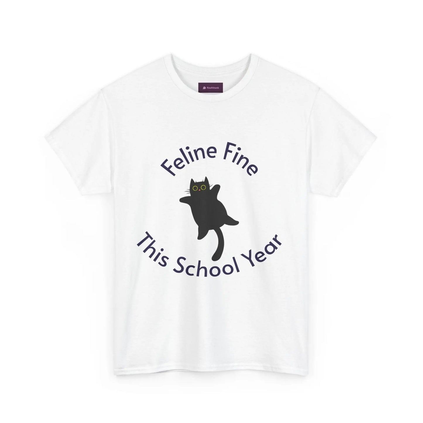 Feline Friends Back-to-School Tee, Cat Lover T-Shirt, Gift for Pet Owners, Cute Cat Shirt, Unisex Funny Tee, School Year Apparel Printify