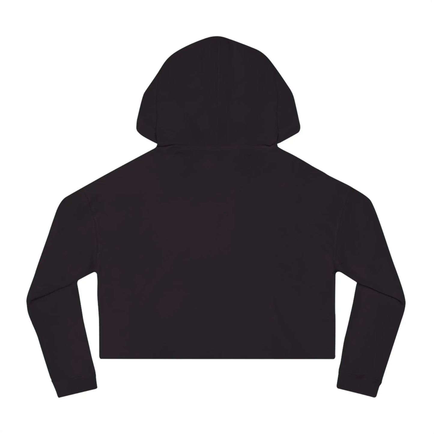 Cat Lover's Cropped Hoodie - Pawsing Through the Universe Printify