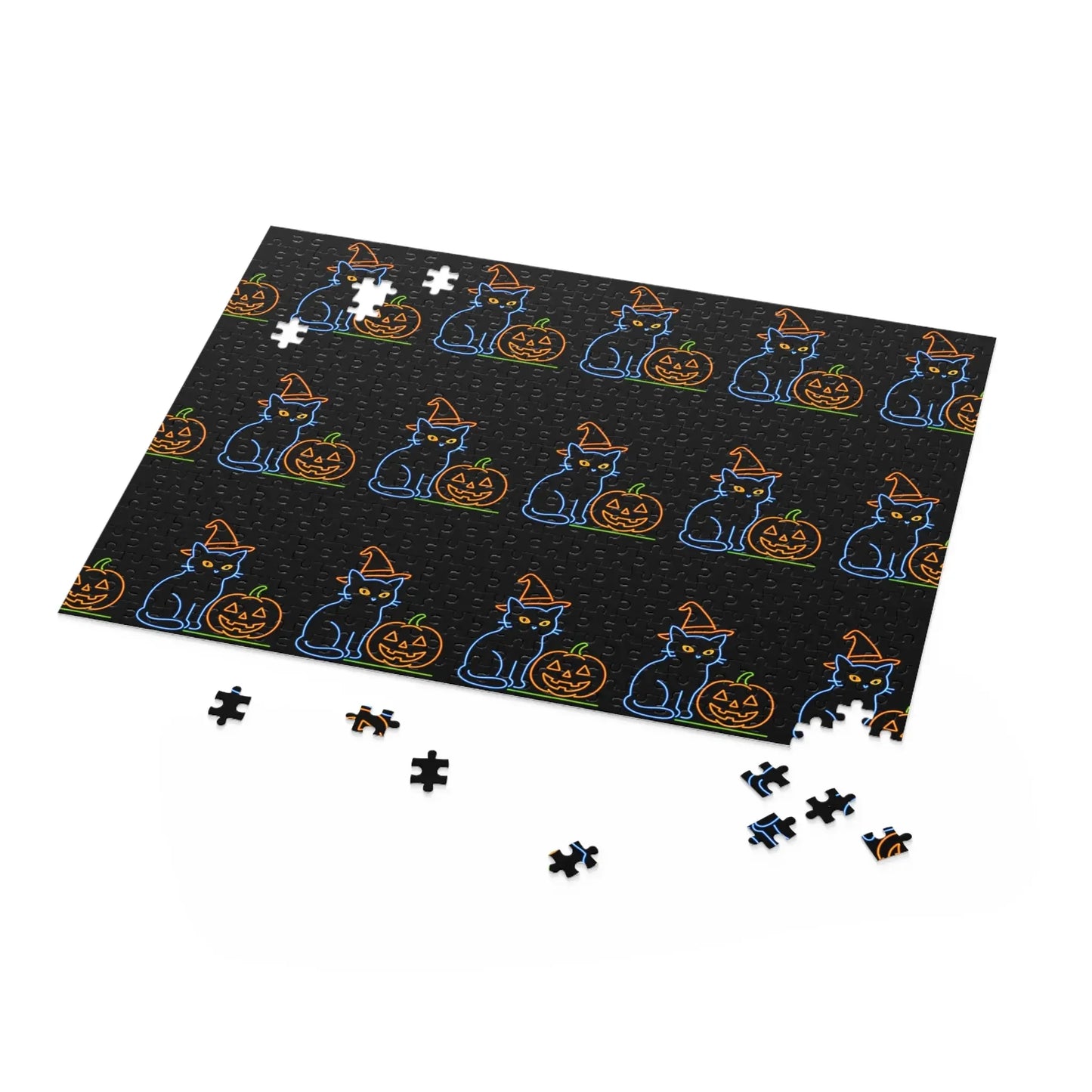 Halloween Cat Puzzle - 500-Piece - FloofChonk