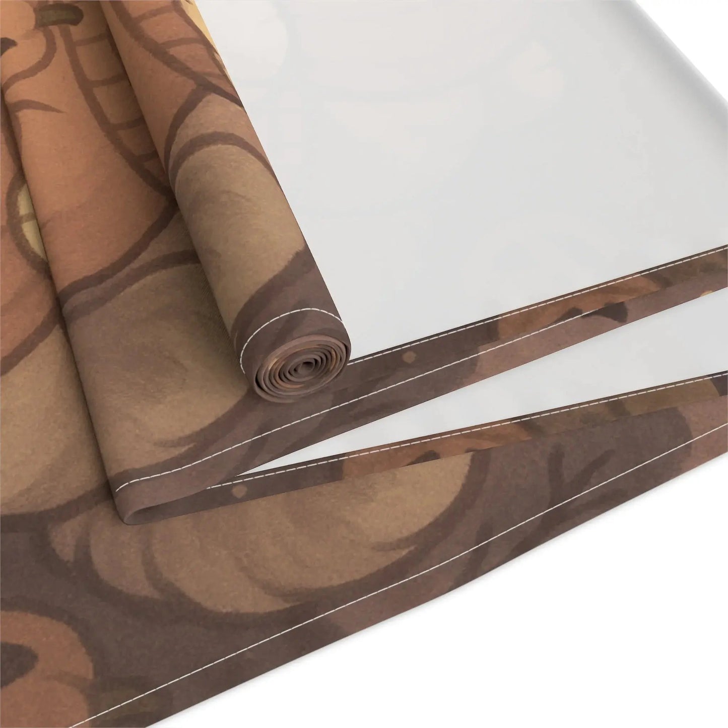 Cotton Halloween Cat Table Runner - FloofChonk