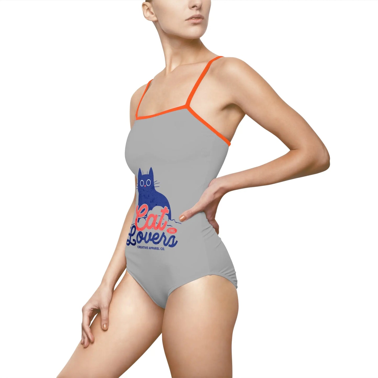 Cat Lovers Women's One Piece Swimsuit - FloofChonk