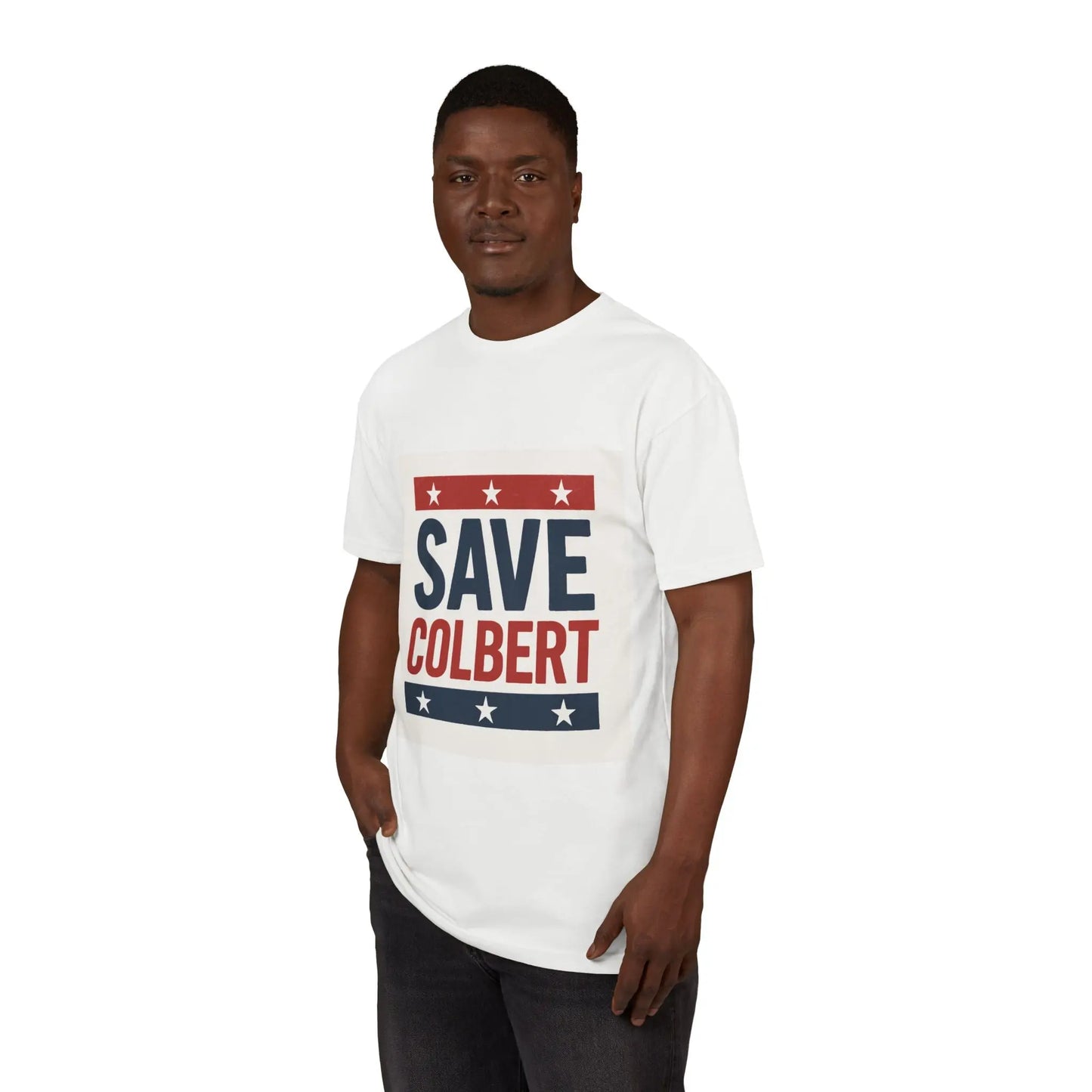 Save Colbert Unisex T-Shirt - Ferris Bueller Style 80s Movie Inspired Resistance Tee Printify