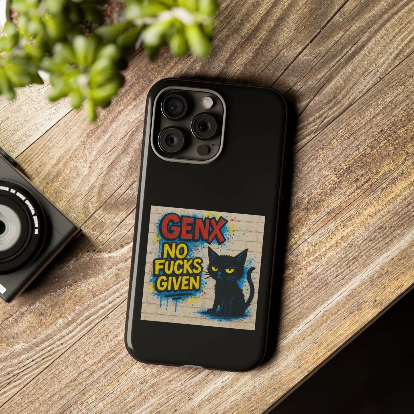 Phone Case - Bold Cat Design, Unique Gift for Cat Lovers Printify