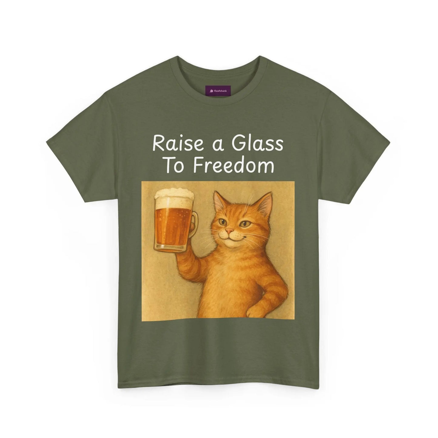Funny Cat T-Shirt Printify