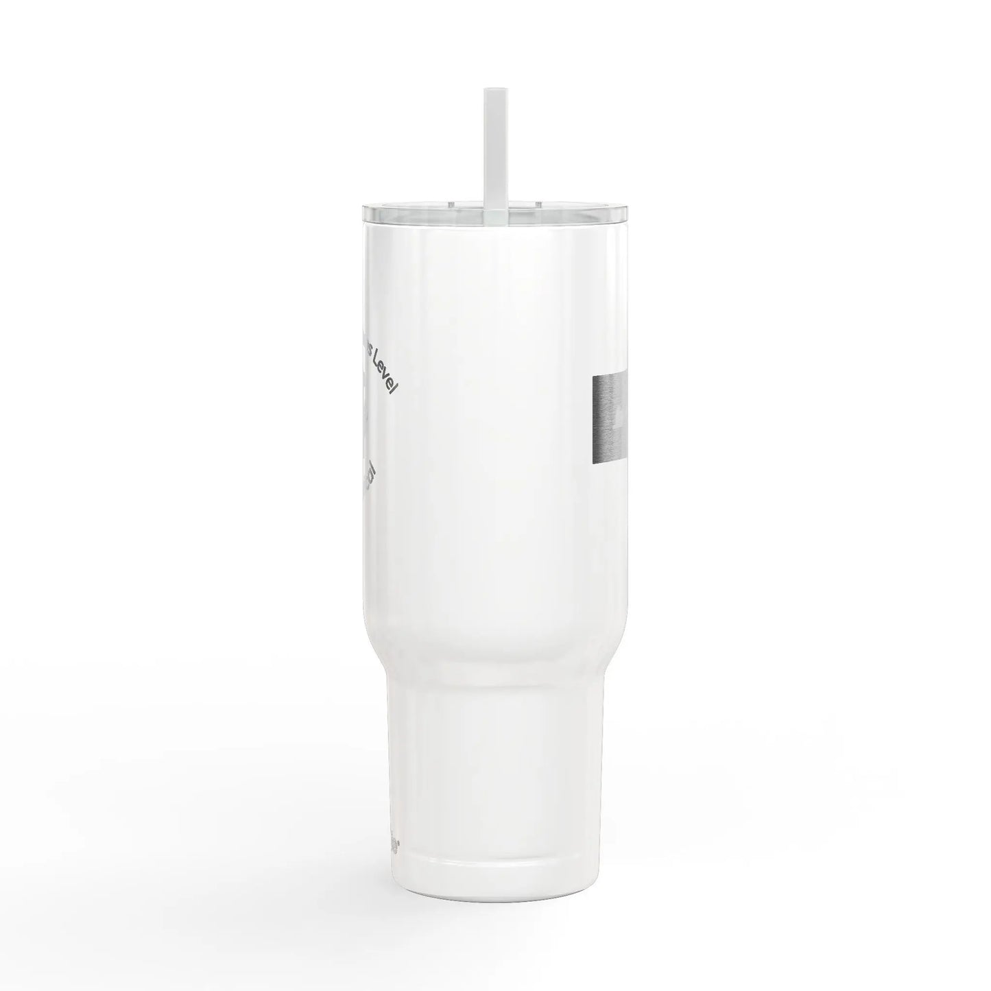 Classroom Chaos Level Hiss-terical 40 oz Insulated Tumbler for Teachers Printify