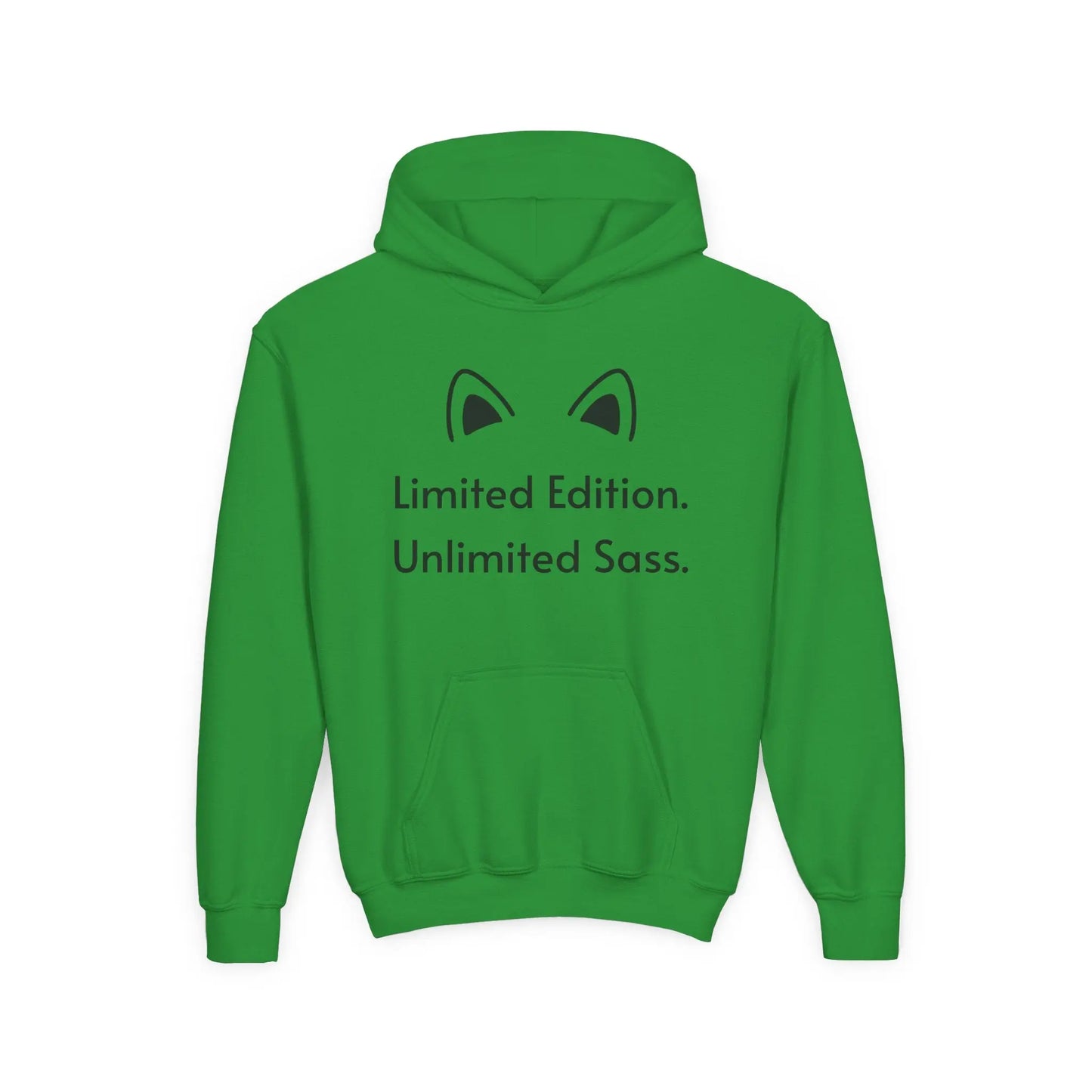 Limited Edition, Unlimited Sass Youth Hoodie Printify