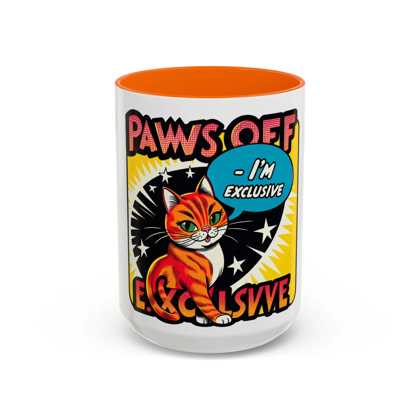 Exclusive Cat Coffee Mug - Paws Off Design, Funny Cat Mug, Gift for Cat Lovers, Coffee or Tea Cup, Birthday or Holiday Gift Printify