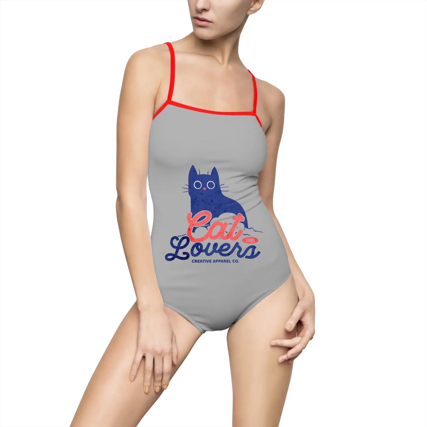 Cat Lovers Women's One Piece Swimsuit - FloofChonk