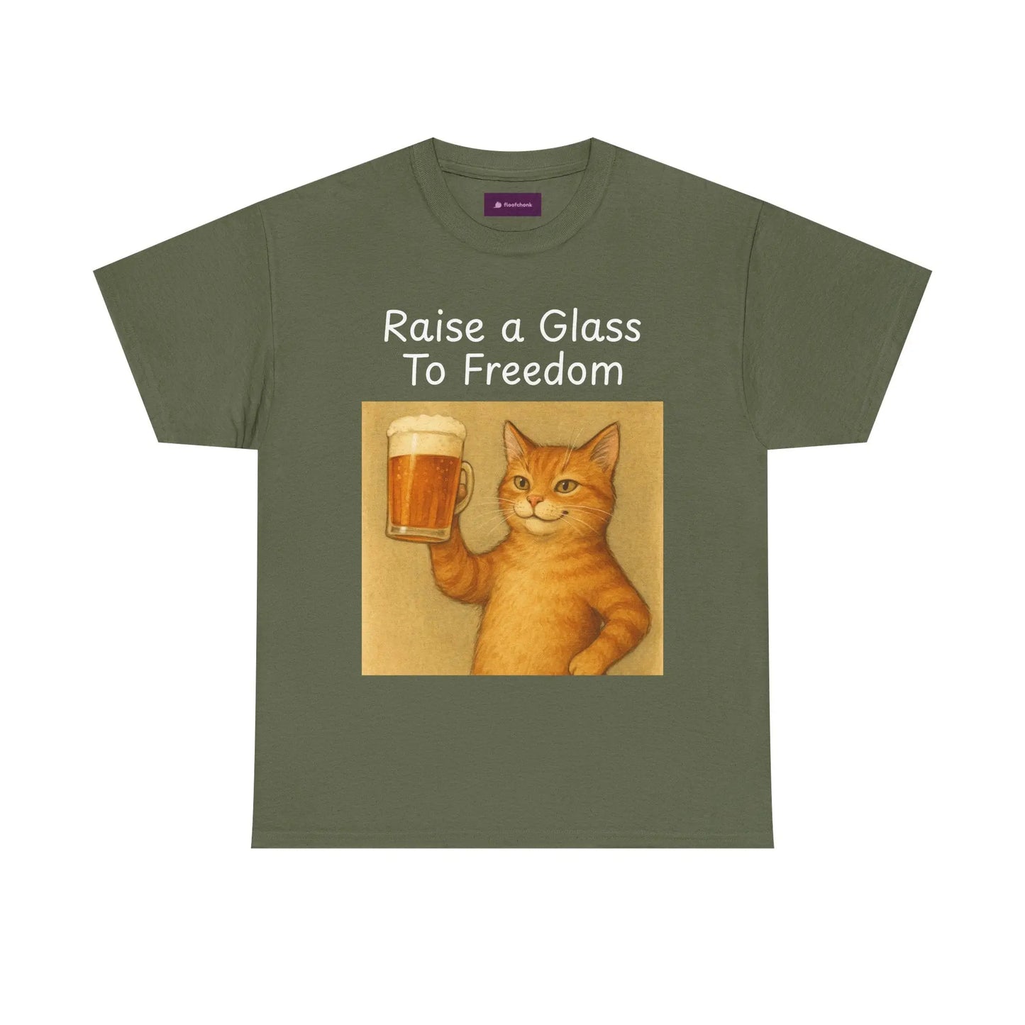 Funny Cat T-Shirt Printify