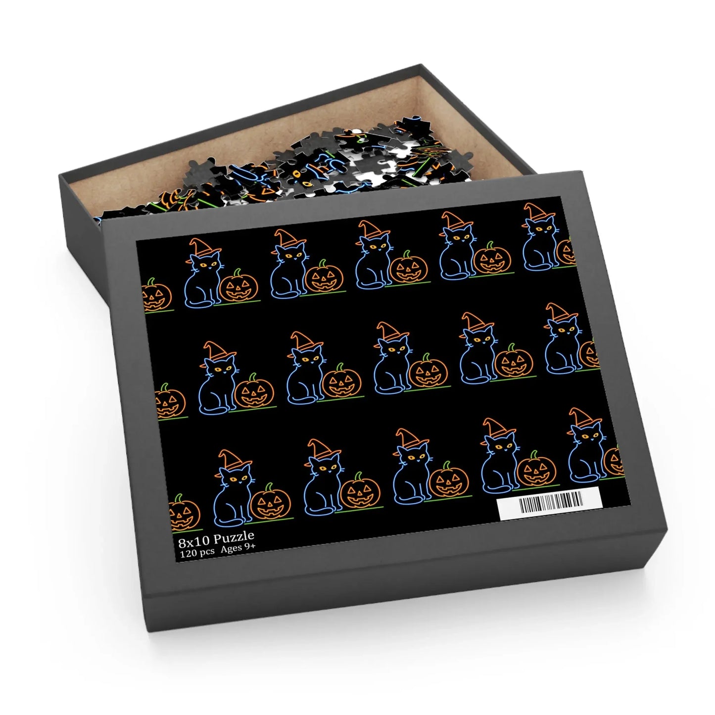 Halloween Cat Puzzle - 500-Piece - FloofChonk