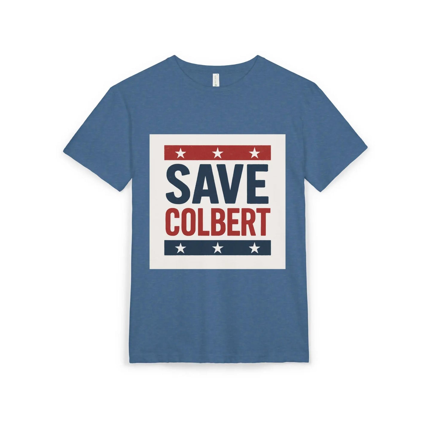 Save Colbert Unisex T-Shirt - Ferris Bueller Style 80s Movie Inspired Resistance Tee Printify