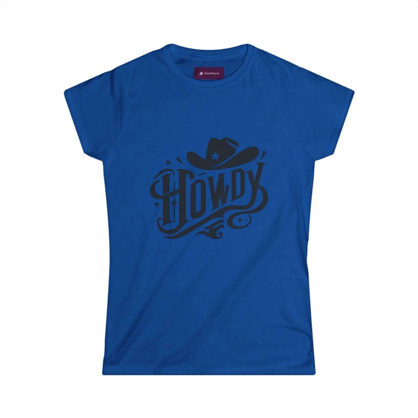 Howdy Graphic Women's Softstyle Tee, Cute Western Style Shirt - FloofChonk