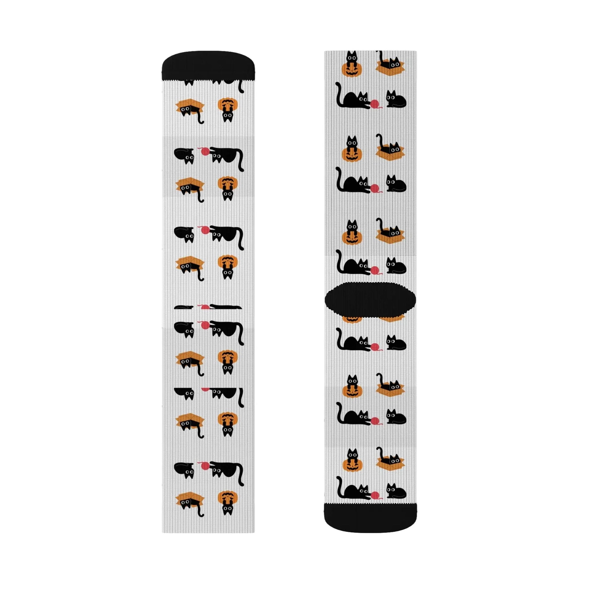 Cat Lovers Sublimation Socks - FloofChonk