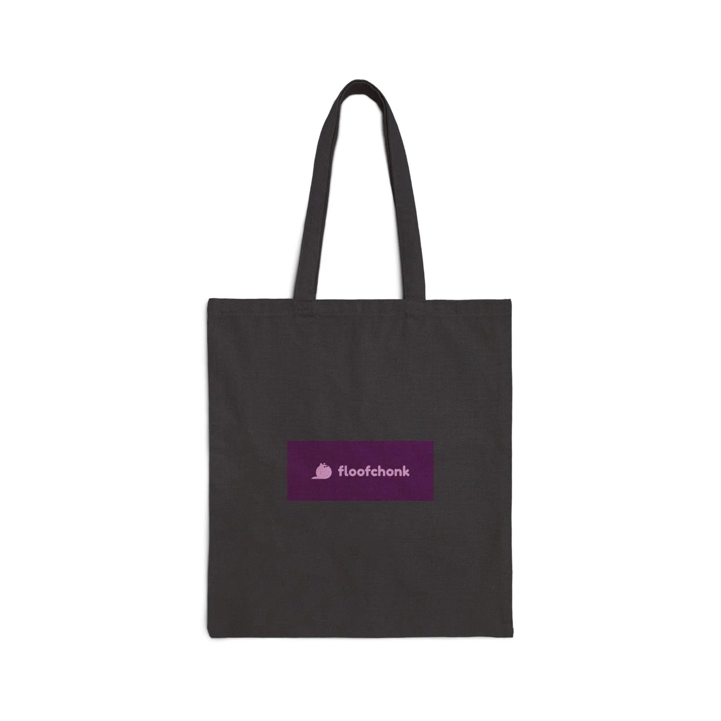 Canvas Tote Bag - Cute Cat Pet Lover Eco-Friendly Shopping Floofchonk Design Printify