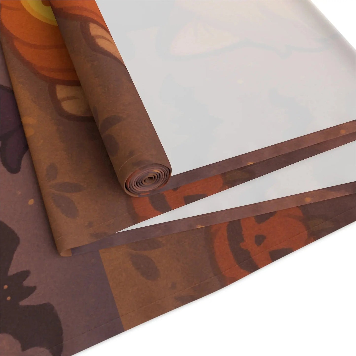 Cotton Halloween Cat Table Runner - FloofChonk