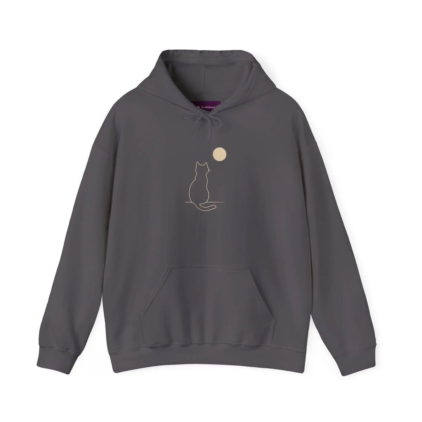 Cozy Cat Lover Hoodie - Unisex Heavy Blend Sweatshirt with Cat Design, Perfect Gift for Pet Owners, Cat Enthusiasts, Casual Wear Printify