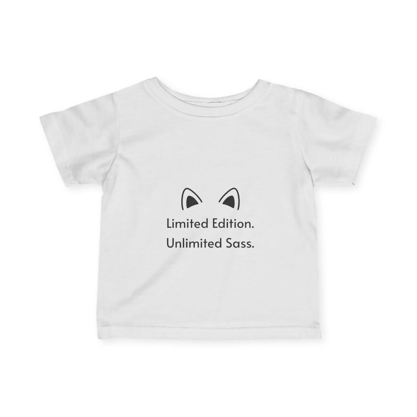 Infant Sass Tee - Limited Edition, Cute Baby Shirt, Funny Toddler Outfit, Playful Infant Apparel, Unique Gift for Baby Shower Printify