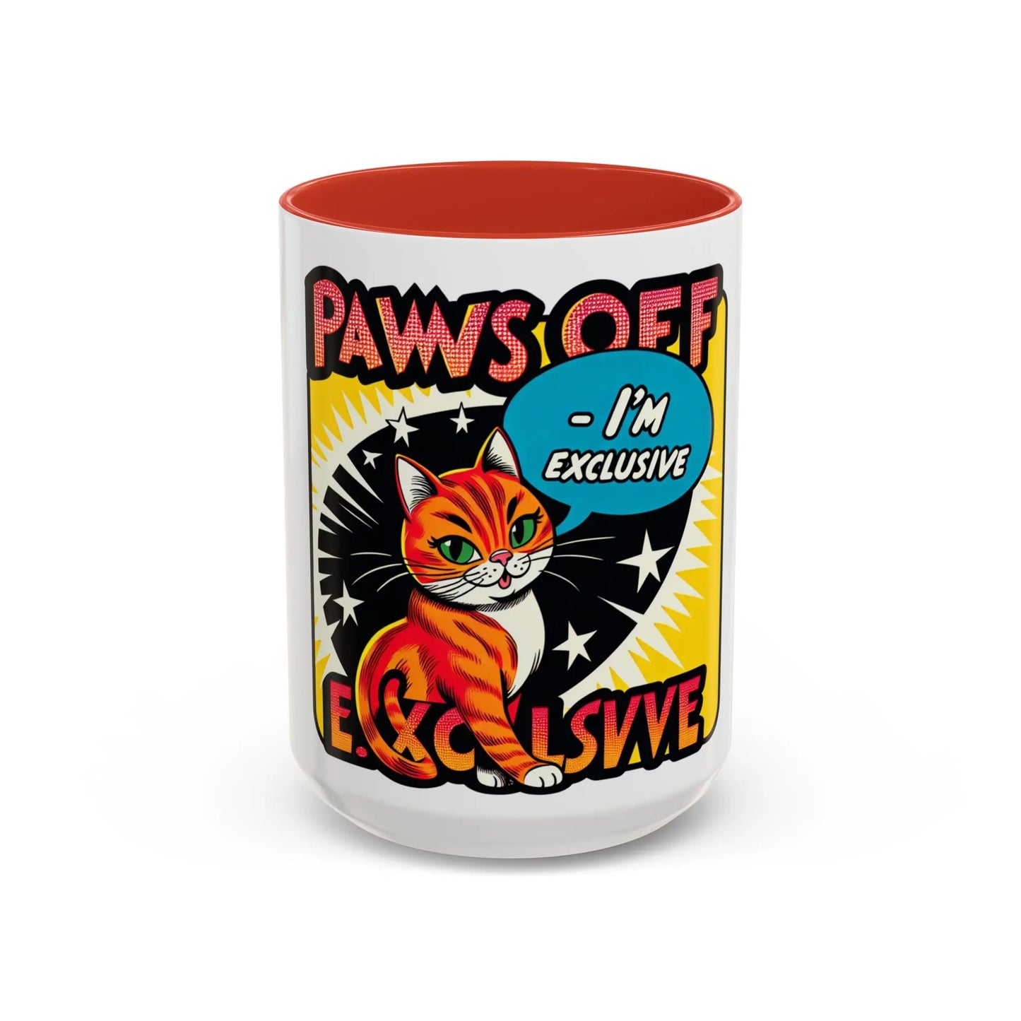 Exclusive Cat Coffee Mug - Paws Off Design, Funny Cat Mug, Gift for Cat Lovers, Coffee or Tea Cup, Birthday or Holiday Gift Printify